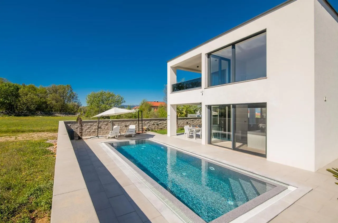 Luxury Villa Weiss - Malinska - Heated Pool - Central Floor Heating In Winter - Osmosis System In Kitchen