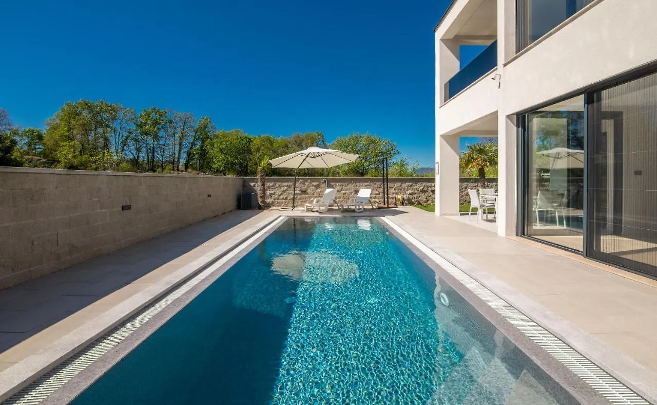 Luxury Villa Weiss - Malinska - Heated Pool - Central Floor Heating In Winter - Osmosis System In Kitchen 0*,